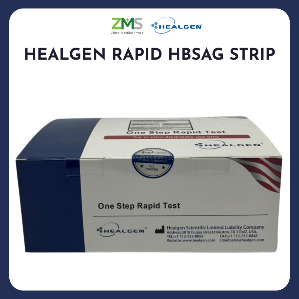 ALAT TEST HBsAg TEST STRIP (50 TEST) | HEALGEN
