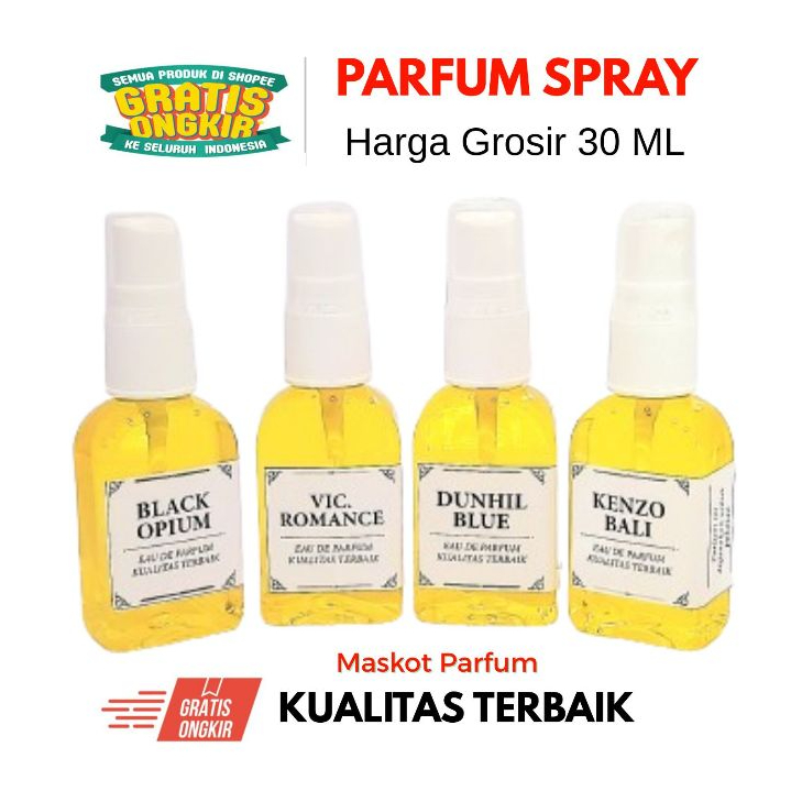 (30 ML) PARFUM SPRAY 30 ML (BOTOL PLASTIK)