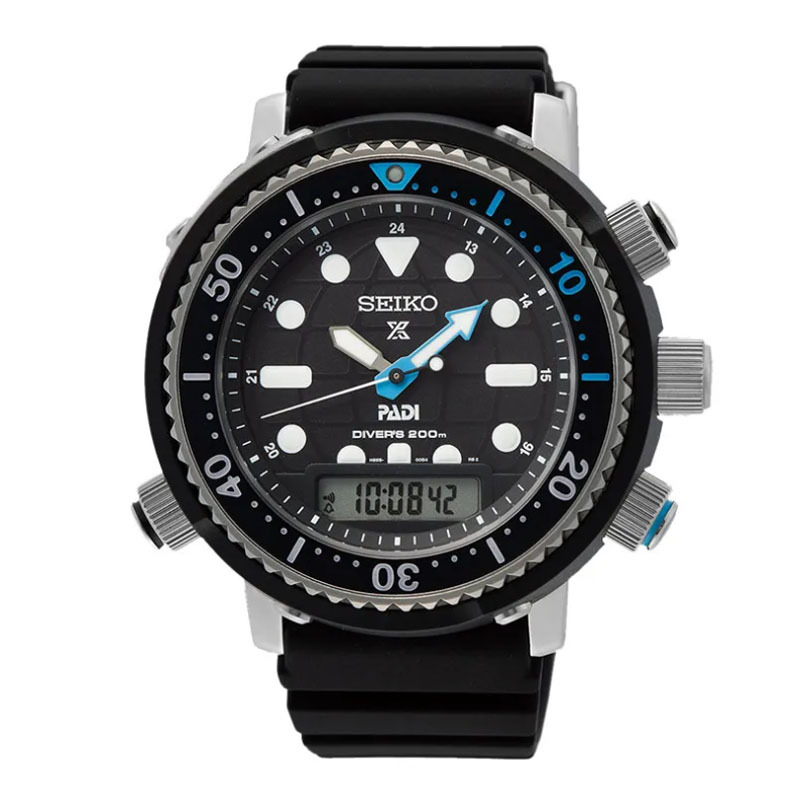 JAM TANGAN Seiko SNJ035P1 Solar Diver Digital Analog