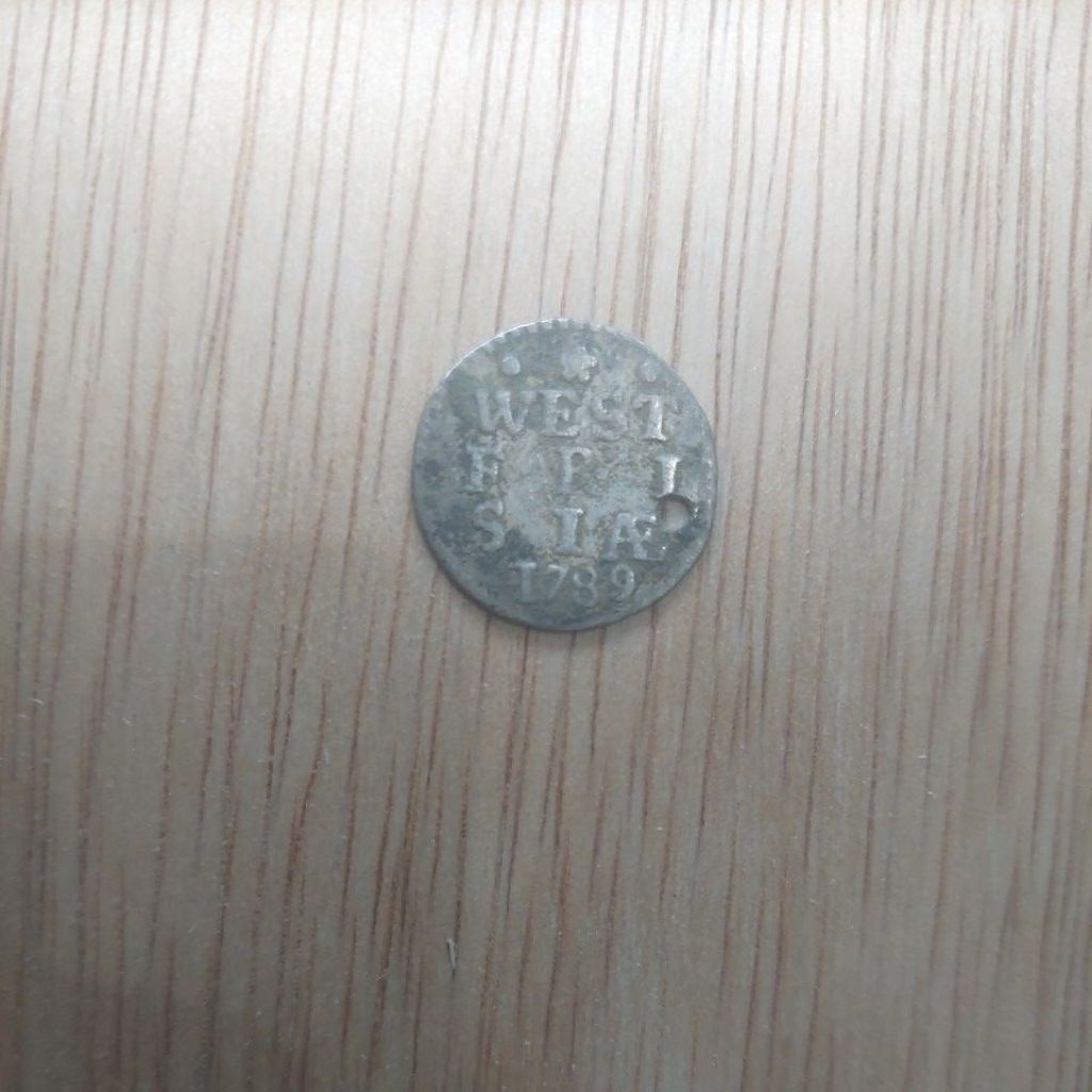 koin perak 2 stuiver 1789 west frisiae asli