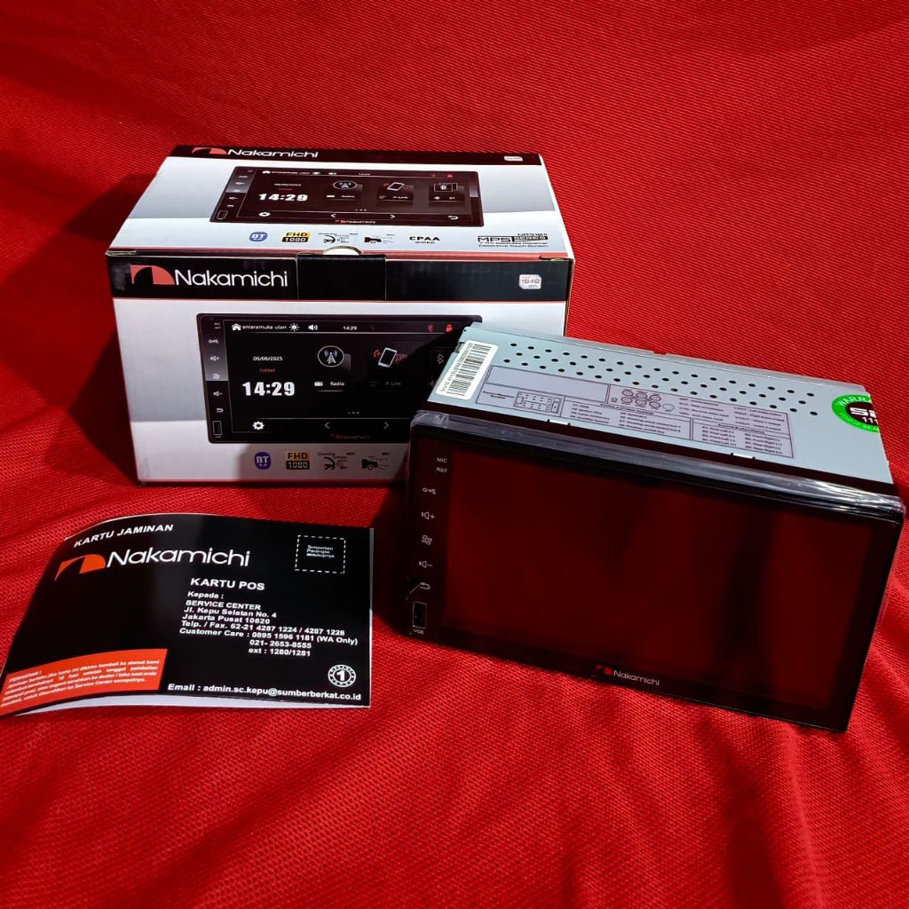 Headunit 7 Inch Mp5 Deckless Nakamichi NA31011