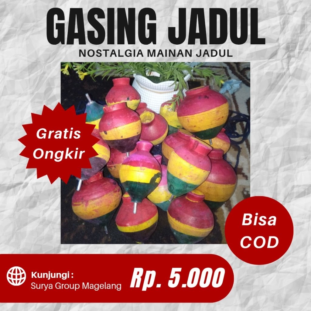 Gasing jadul ( Panggal ) Nostalgia mainan jadul