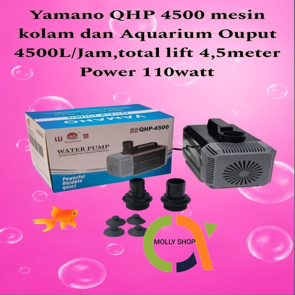 POMPA PUMP KOLAM YAMANO QHP 4500 POMPA AIR KOLAM