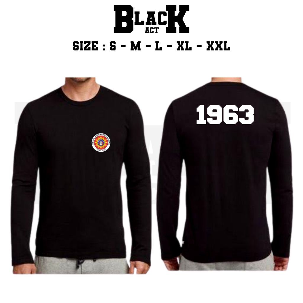 KAOS TAPAK SUCI 1963 LENGAN PANJANG