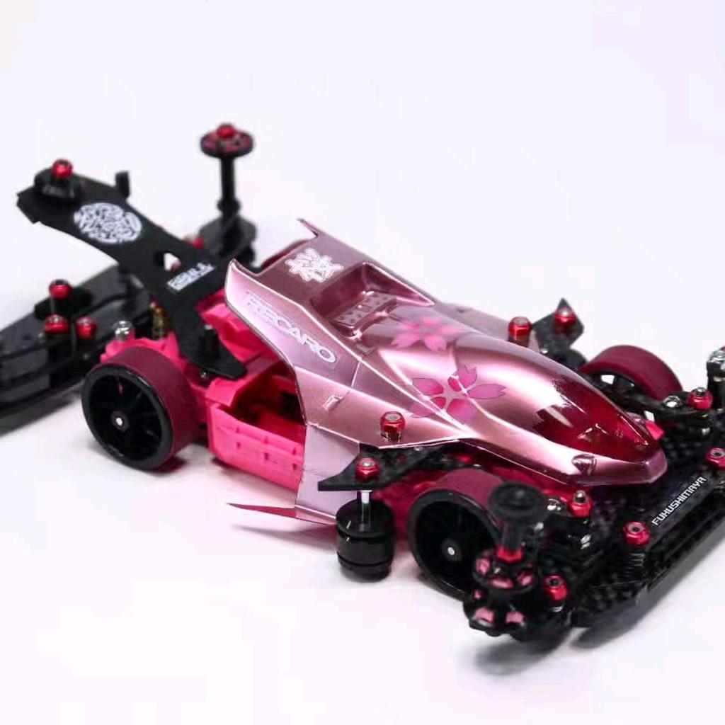 Tamiya Super 2 Carbon RTR Black Pink Victory