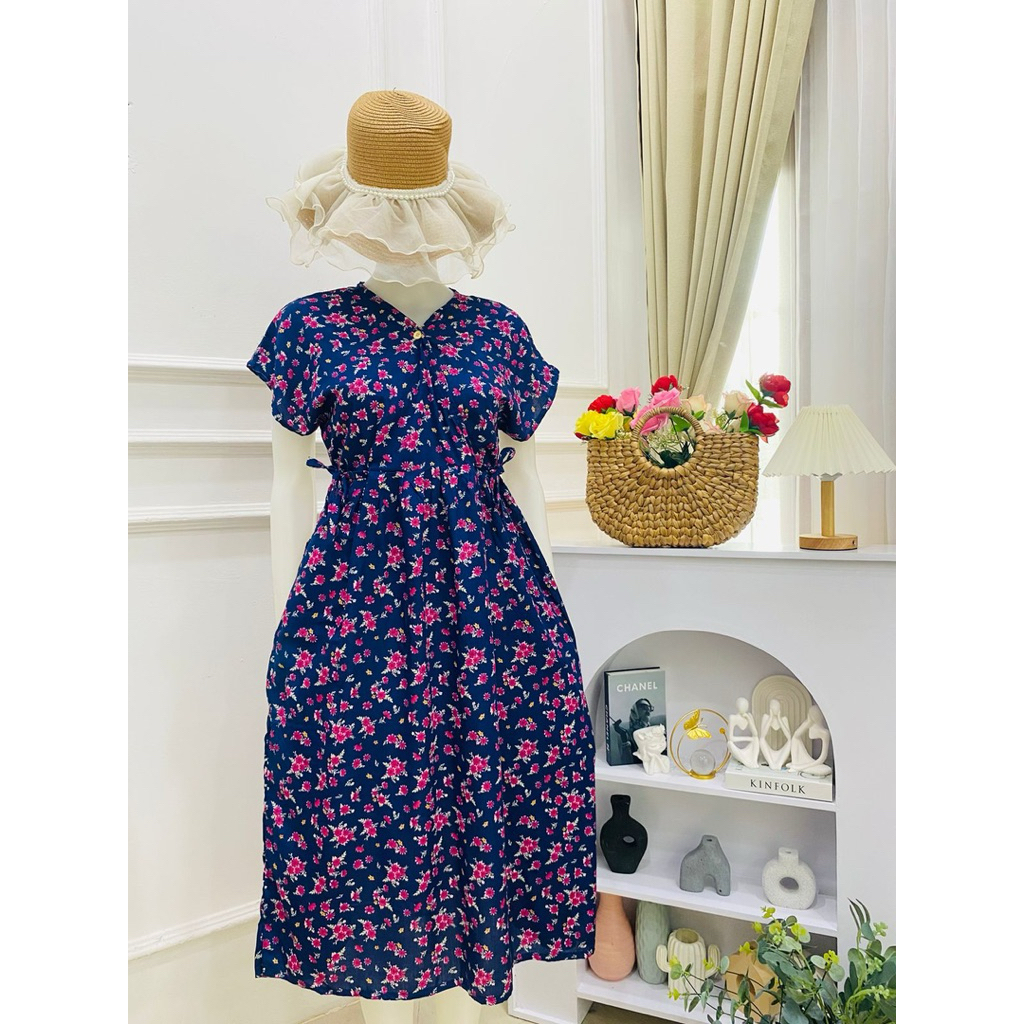 Daster Kimono tali samping Kanan kiri