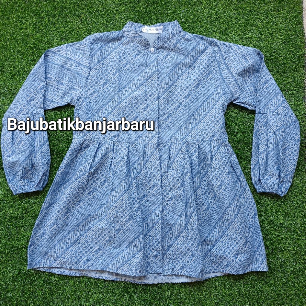 Baju Batik Wanita Batik Kerja Batik Kuliah Batik Sekolah Rampel Tangan Balon