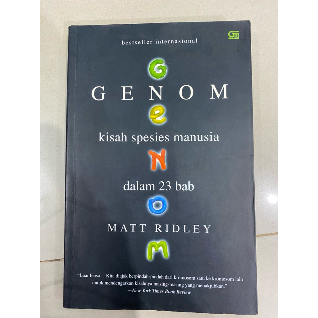 PL buku Genom bestseller internasional
