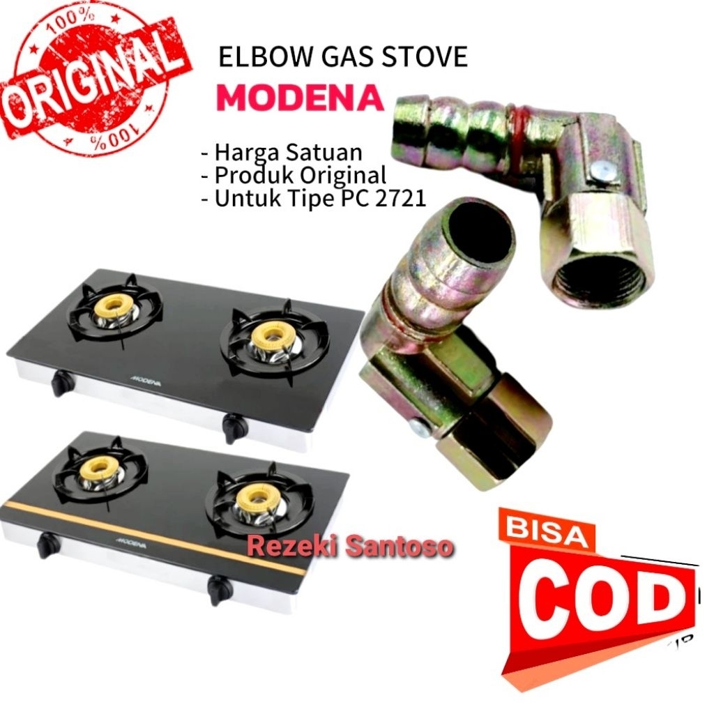 Nevel Selang Kompor Modena - Nepel Kompor Modena - Sambungan Pipa kompor Modena