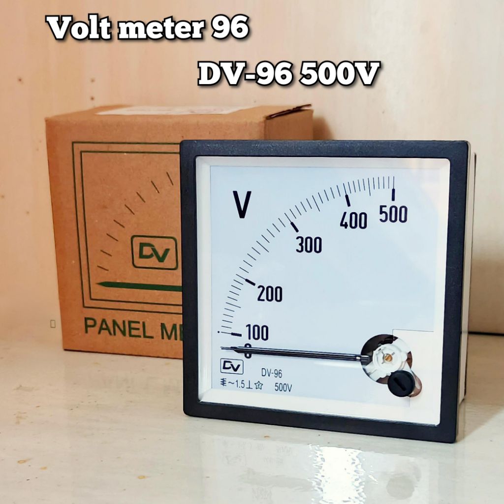Volt meter DV 96 x 96 500V Volt meter analog 500v