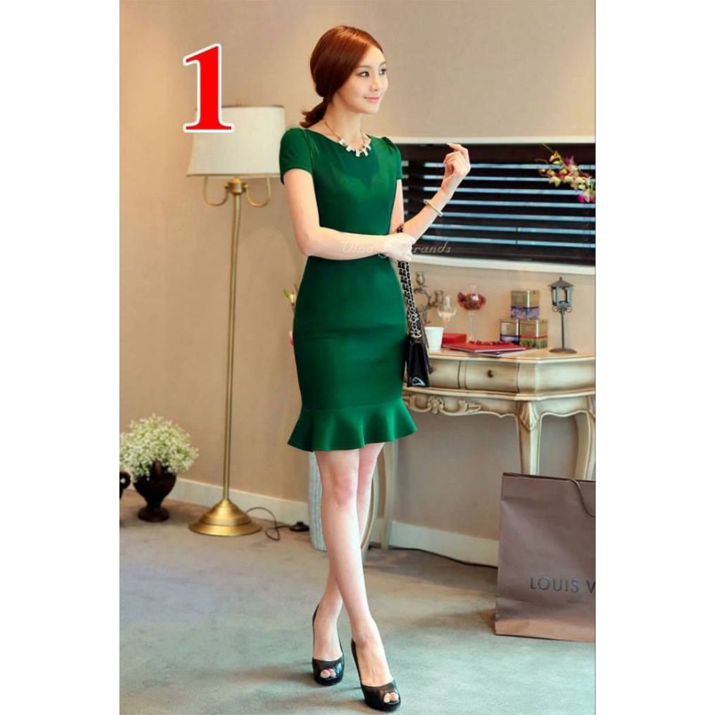 dres pesta bahan scuba premium