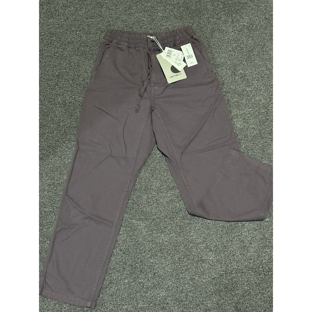 CARHARTT WIP FLINT PANT-MANTA (GARMENT DYED)