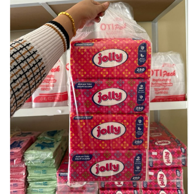 [ 4 ball ] Tissue Jolly 250 sheets & see-u 250 sheets