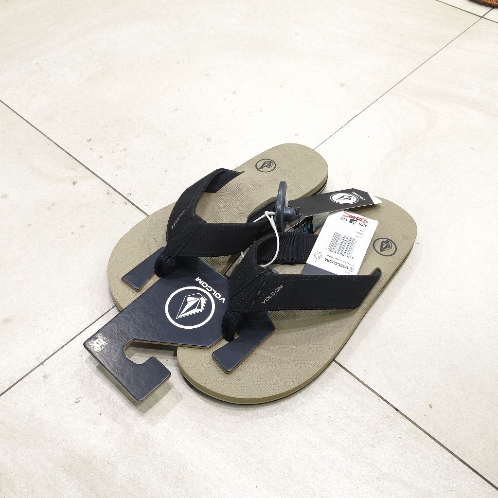 Sandal Volcom MSN Victor Khaki Original