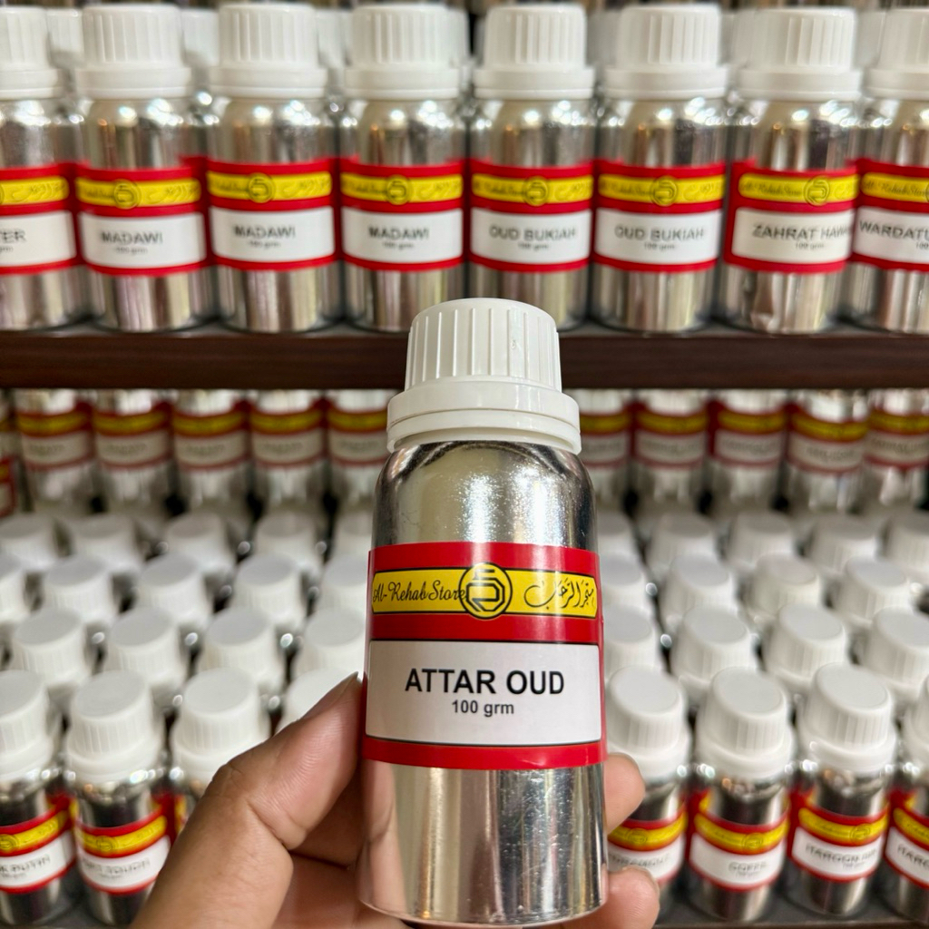 Attar Oud AlRehab Bibit 100ml Parfum Arabian Original Segel Al Rehab 100.Ml Bibit Parfume 100Gram Ar