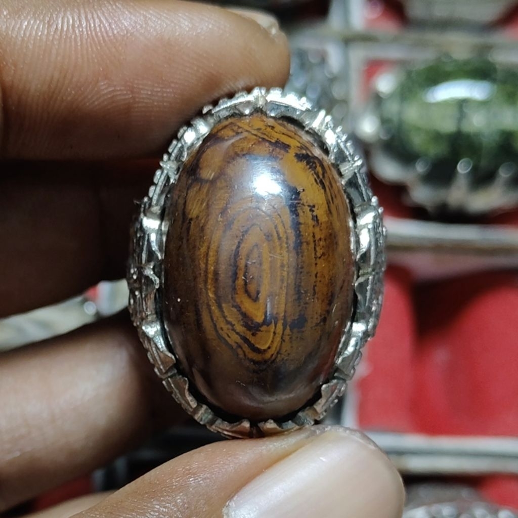 batu akik Jamal madura pamor bungkem