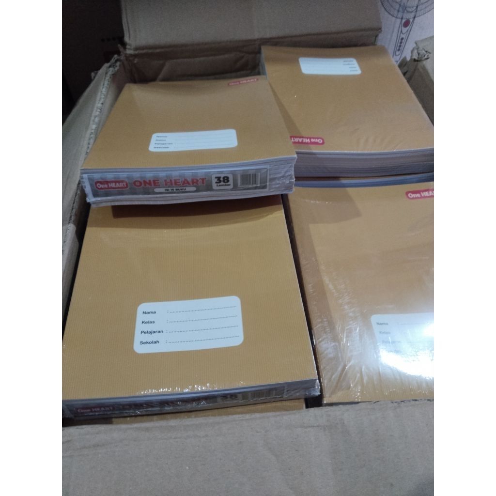 Buku one heart 38 lembar 1slop isi 10pack