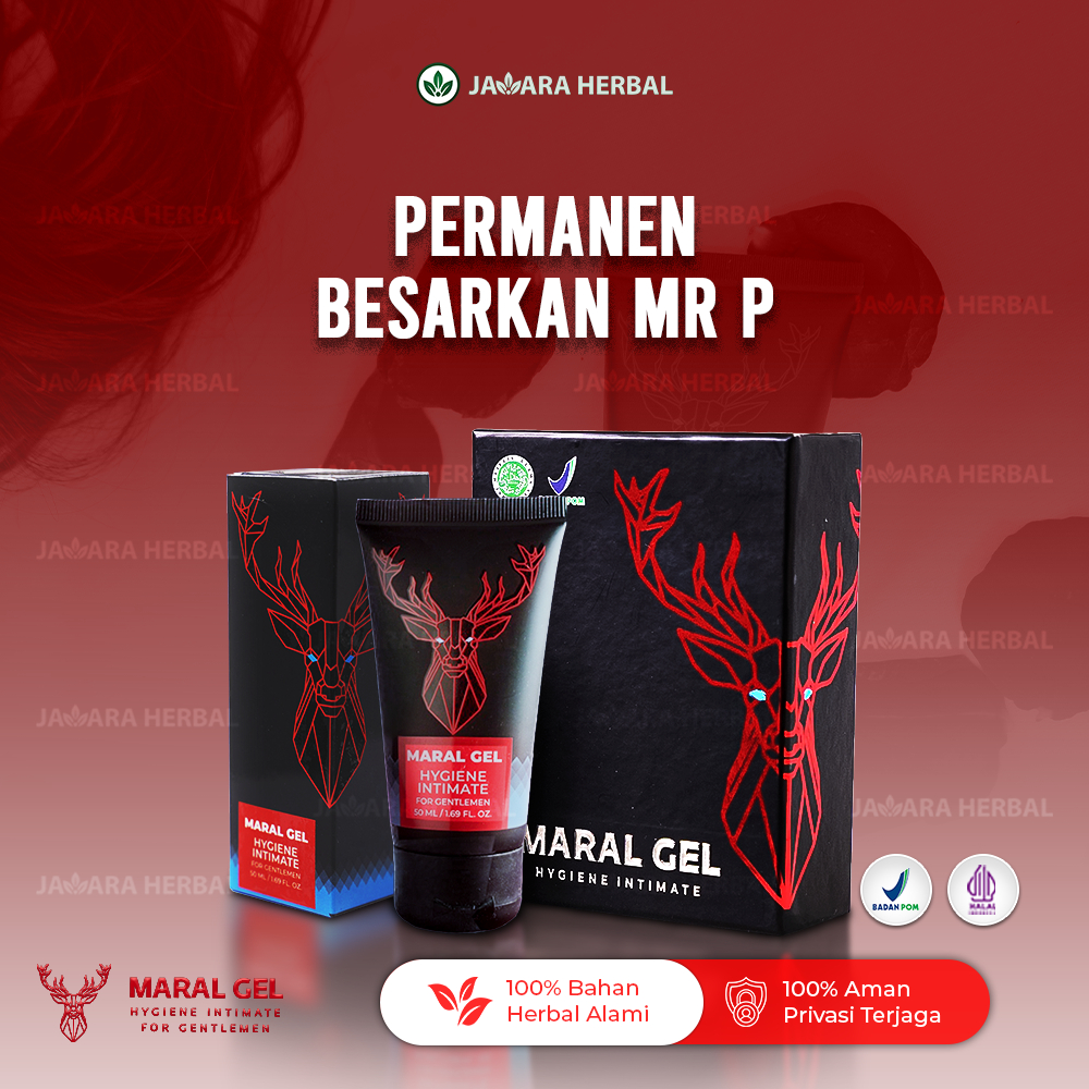 Maral Gel Original Pembesar PERMANEN Garansi 100% With Exclusive Box