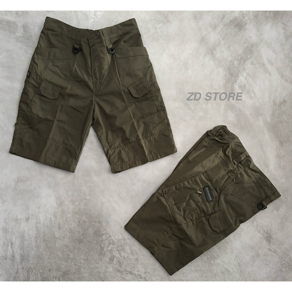 Celana Pendek Tactical BLACKHAWK HIJAU/Celana Tactical Cargo Premium