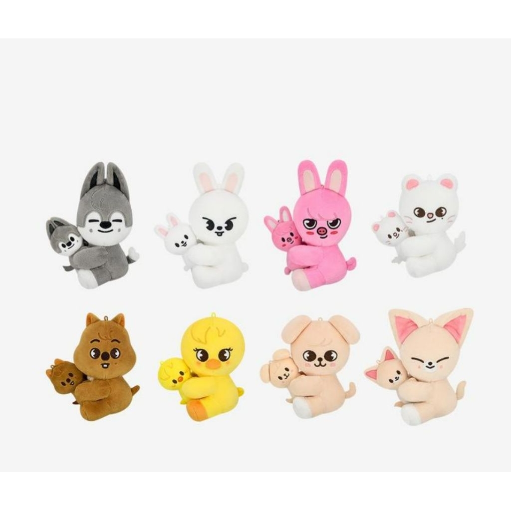 skzoo straykids skz celebrate magnet plush wolfchan leebit jiniret hanquokka bbokari foxiny + pob ce