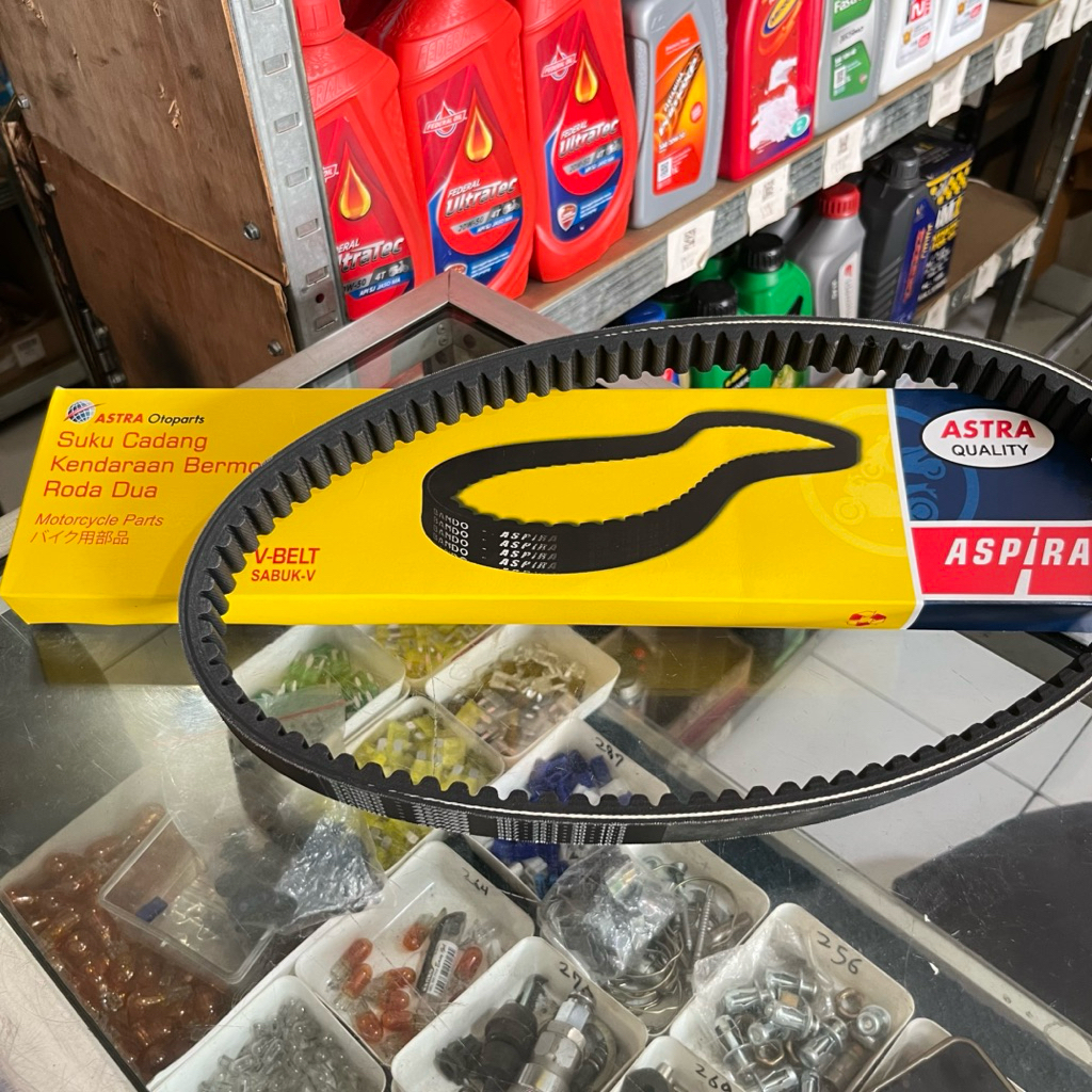 V-BELT ASPIRA UNTUK MOTOR BEAT ESP, BEAT POP ESP (KODE H2-23100-K44-1200)