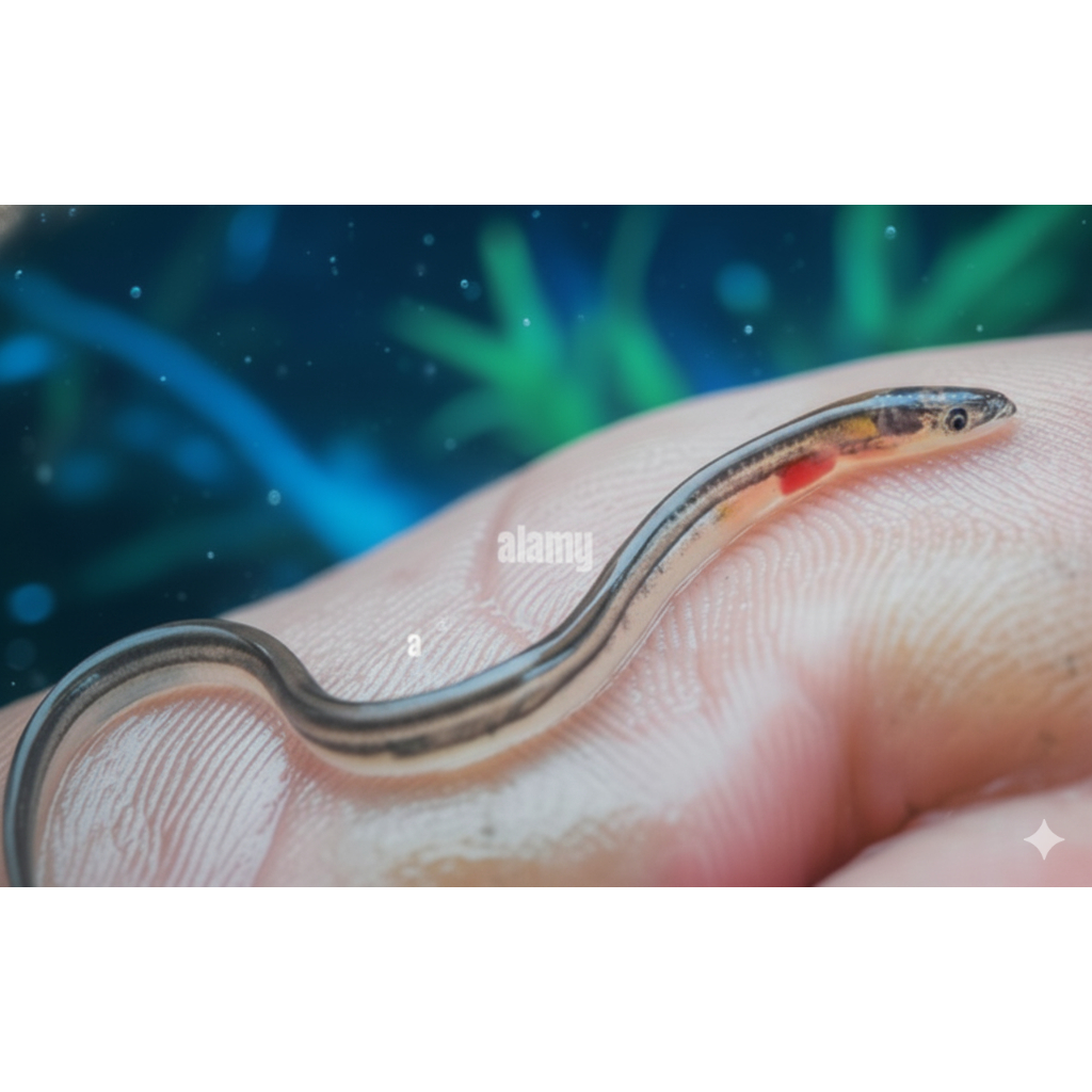 Bibit ikan sidat grade A hidup - Benih ikan sidat berkualitas garansi 100%