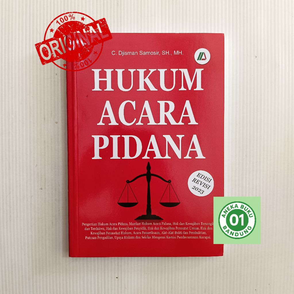 Buku Hukum Acara pidana Djisman Samosir Nuansa Aulia