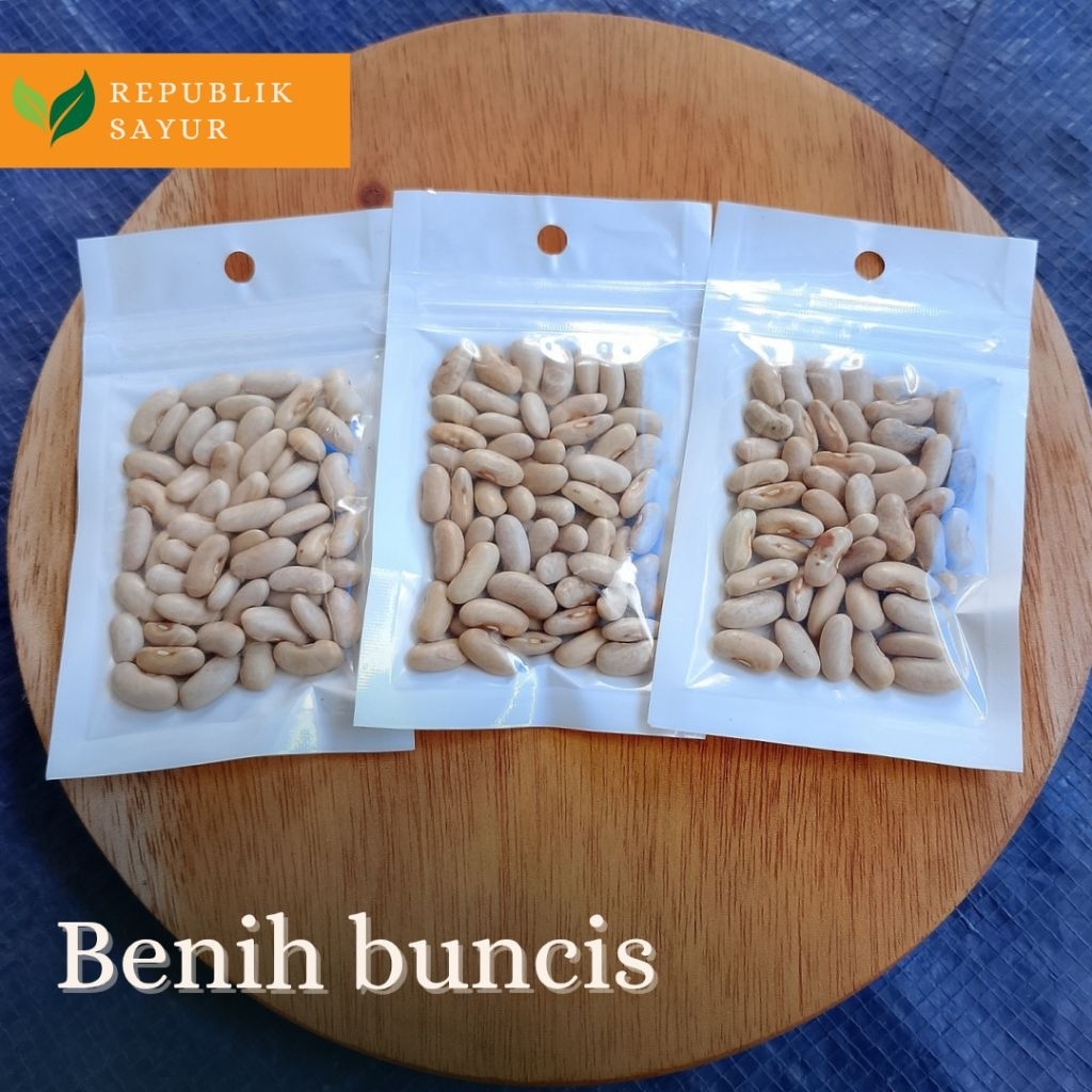 Benih Buncis , Benih Buncis Isi 50 biji , Bibit Buncis Murah