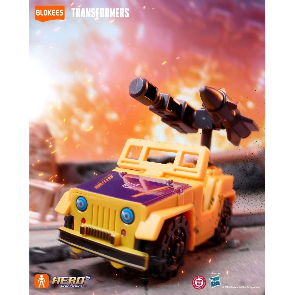 SWINDLE VEHICLE-BLOKEES TRANSFORMERS DEFENDER VERSION 05