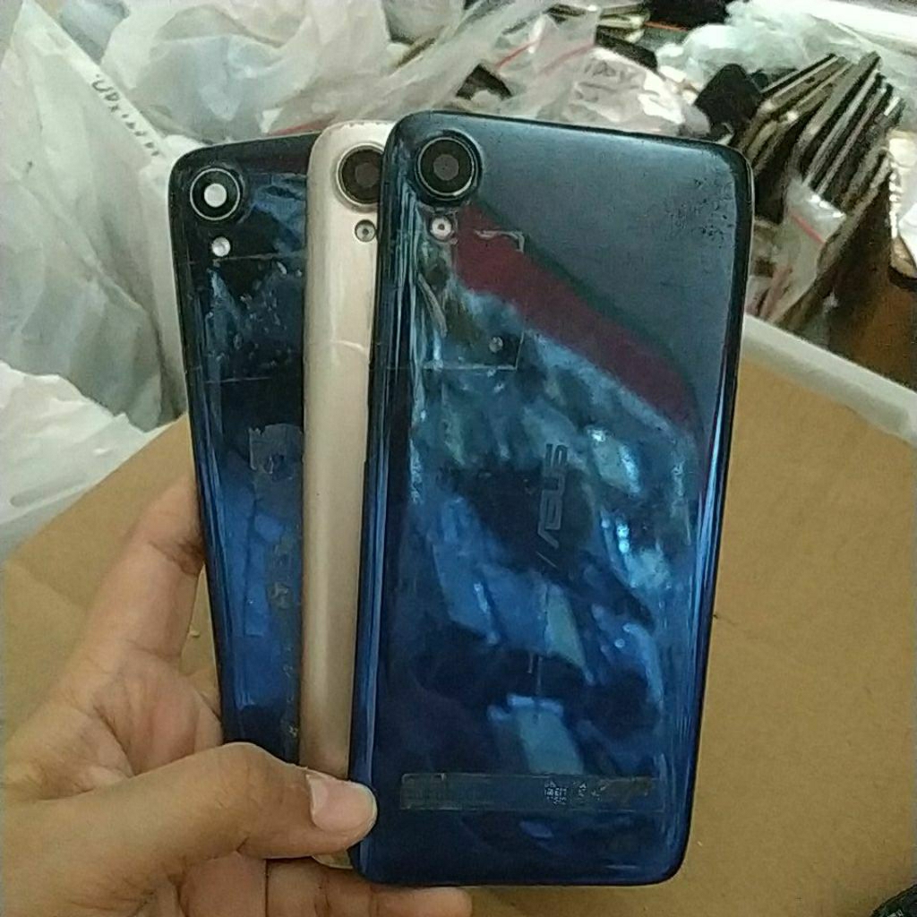 BACKDOOR BEKAS ASUS ZENFONE L1/L2 KURANG TOMBOL ON/OFF