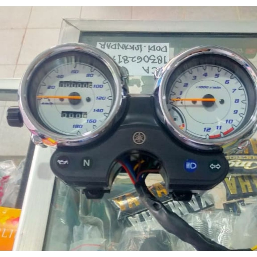 SPIDOMETER SPEDO SPIDO YAMAHA RX KING NEW PEREDAM ORIGINAL second