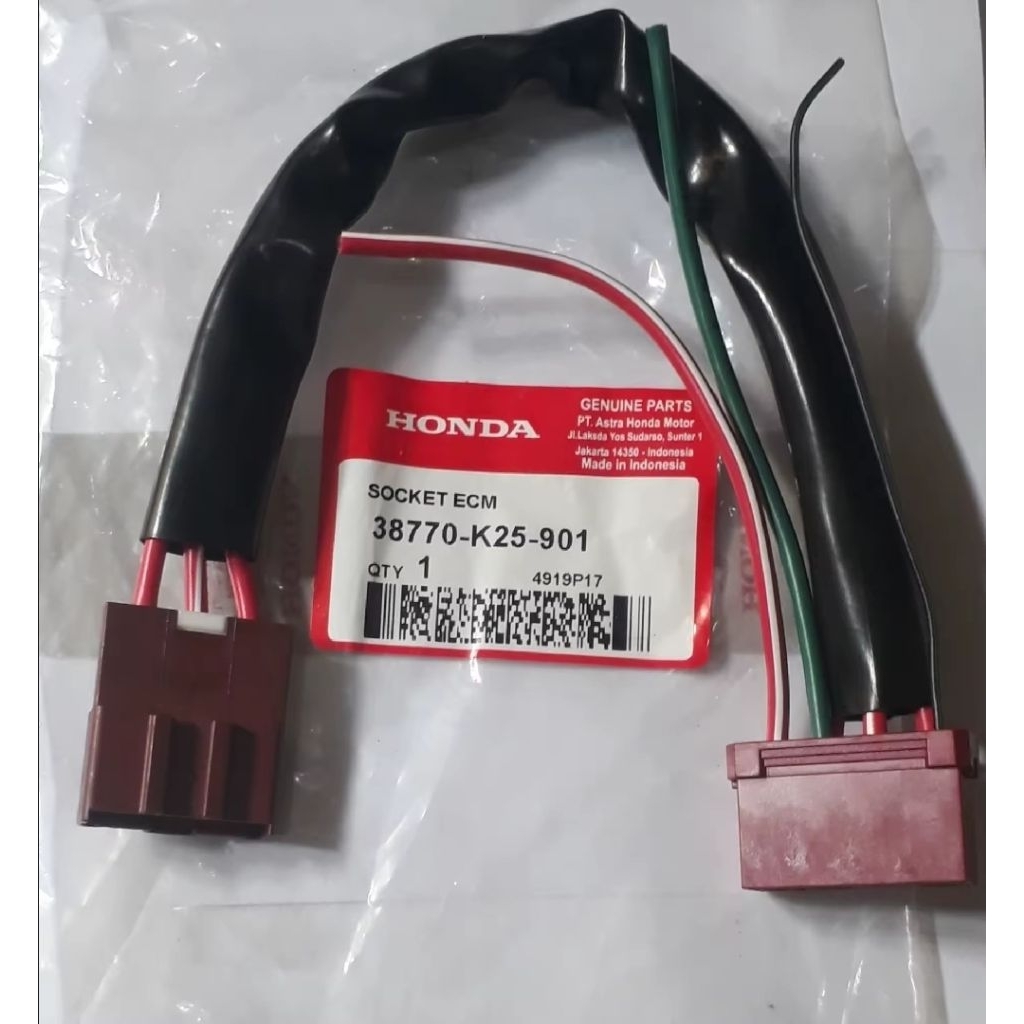 SOKET ECM K25 BEAT FI ORIGINAL IMPOR HONDA