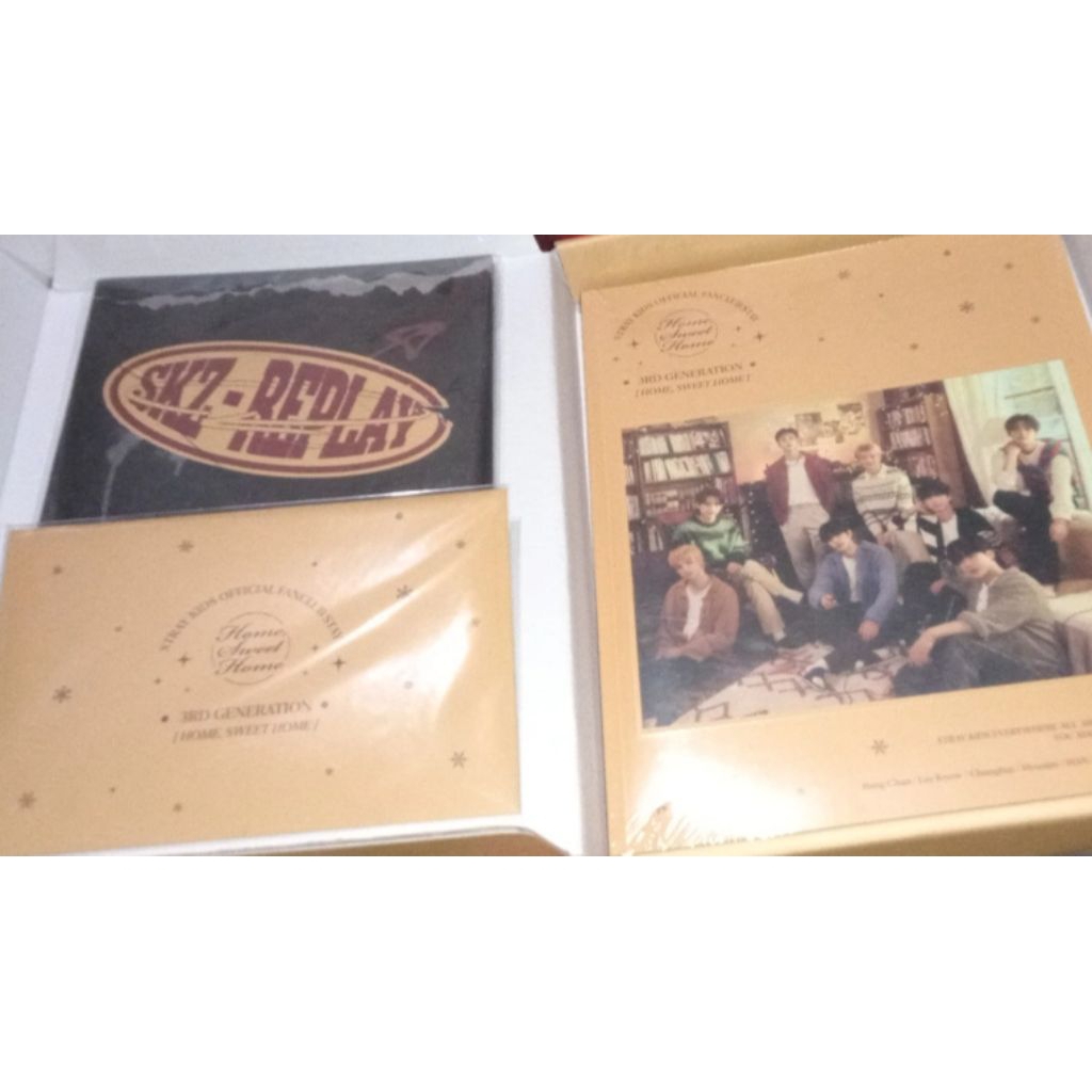 CLEARANCE SALE / CD Straykids Official fans club SKZ REPLAY Noeasy Maxident 5-star Rock Star ATE HOP