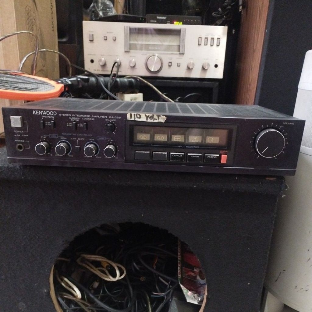 stereo integrated amplifier ampli Kenwood ka-52b full original Made in japan 120 volt