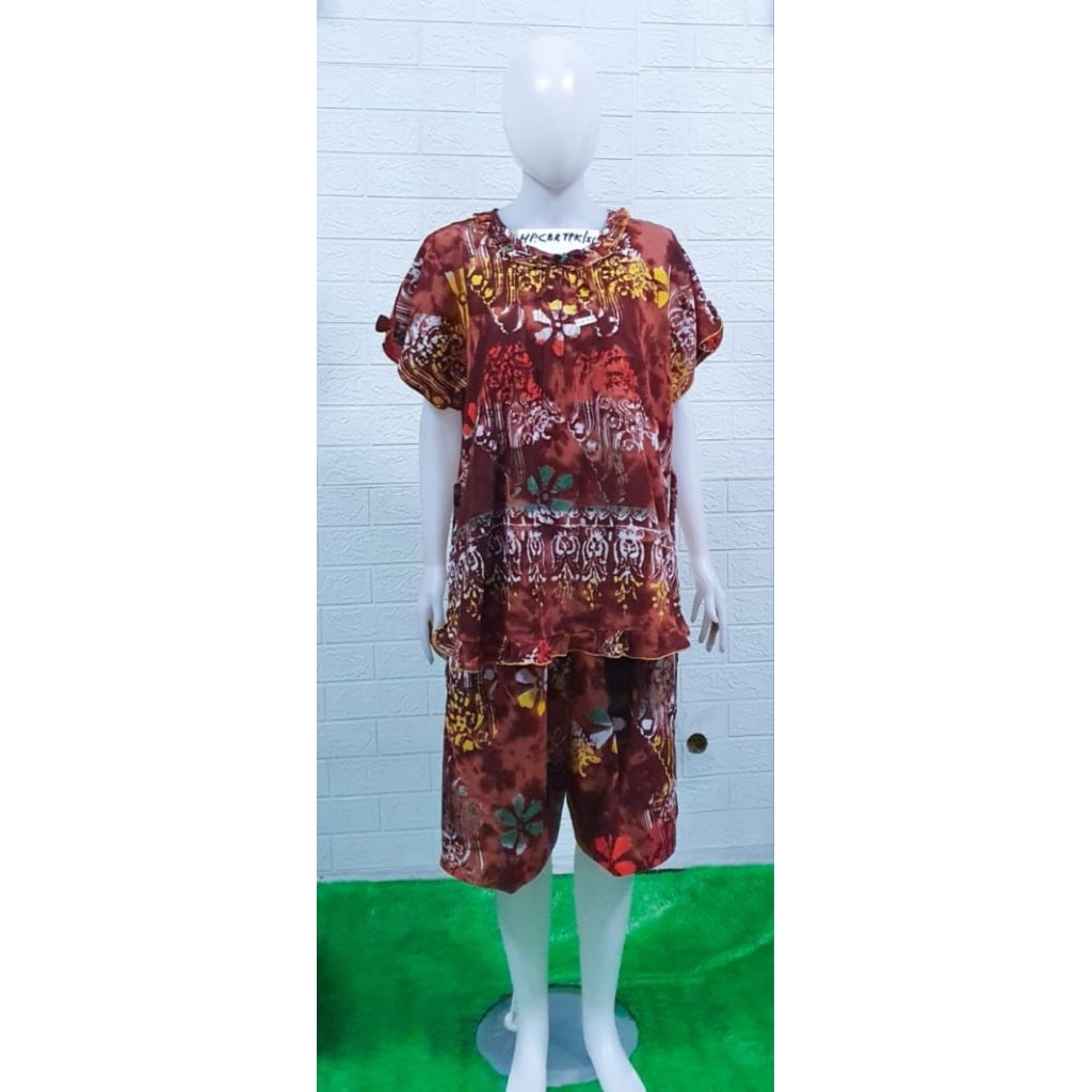 daster batik Primadona setelan jumbo