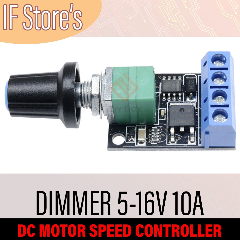 Pengatur Kecepatan Motor DC Pompa DC Sprayer 10A PWM Dimmer Control