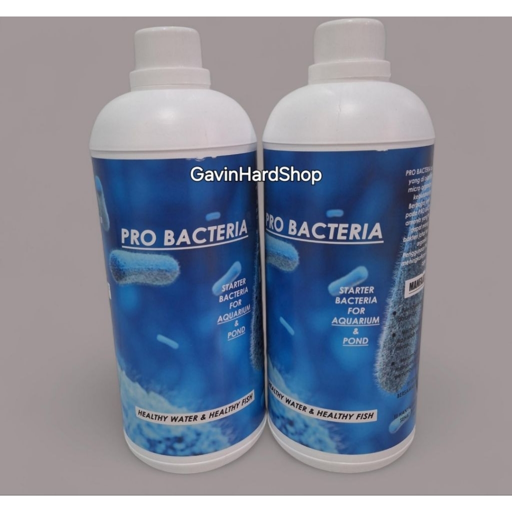 bakteti starter probiotic bacteria starter PRO BACTERIA 1 liter untuk kolam aquarium