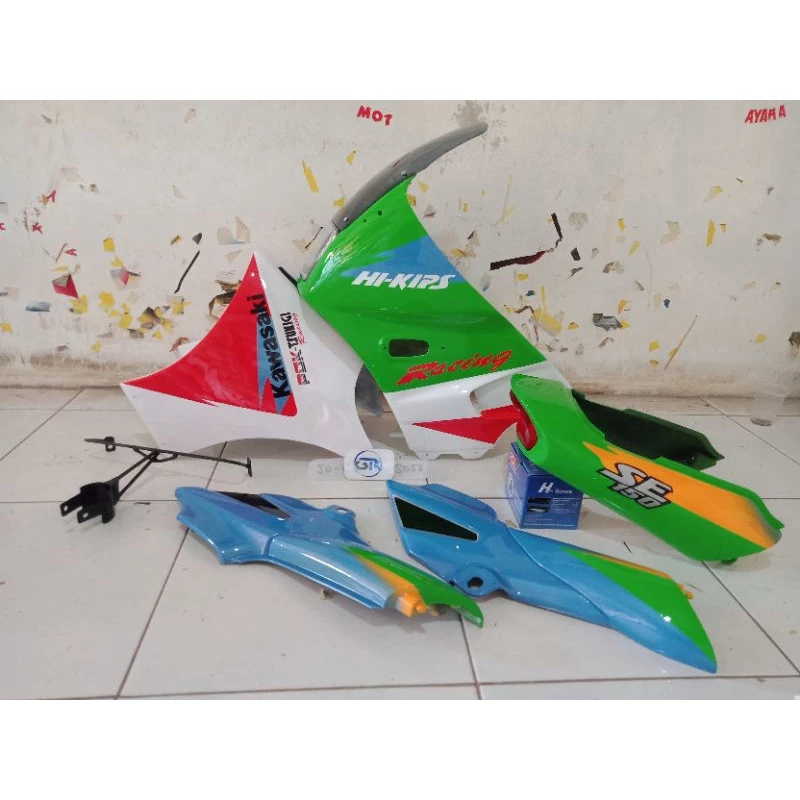 Fairing ssr/Fairing KRR set atas bawah dan body ori ninja r/paketan ninja ssr/paketan fairing krr pn