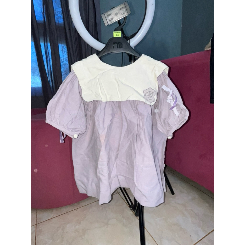 dress benne belley sailor anak perempuan