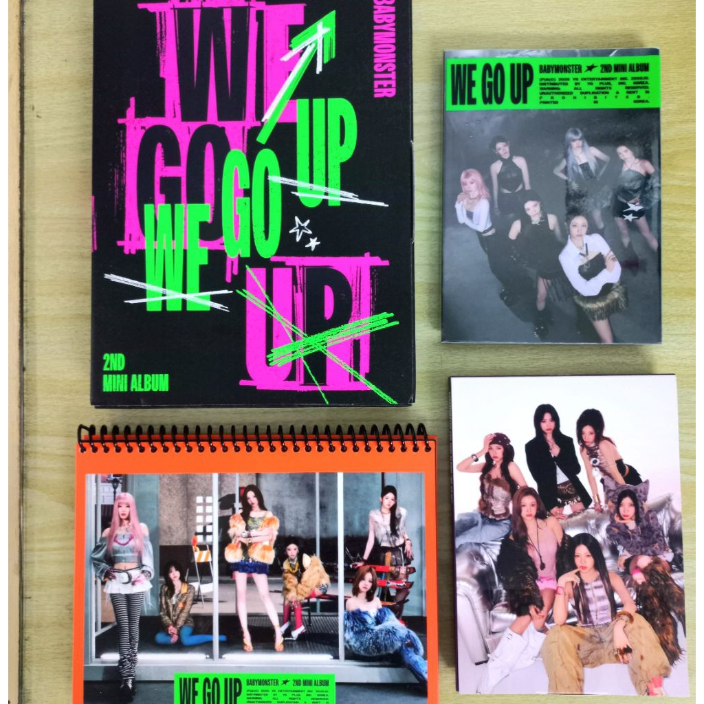 [READY] BABYMONSTER WE GO UP ALBUM ONLY Official
