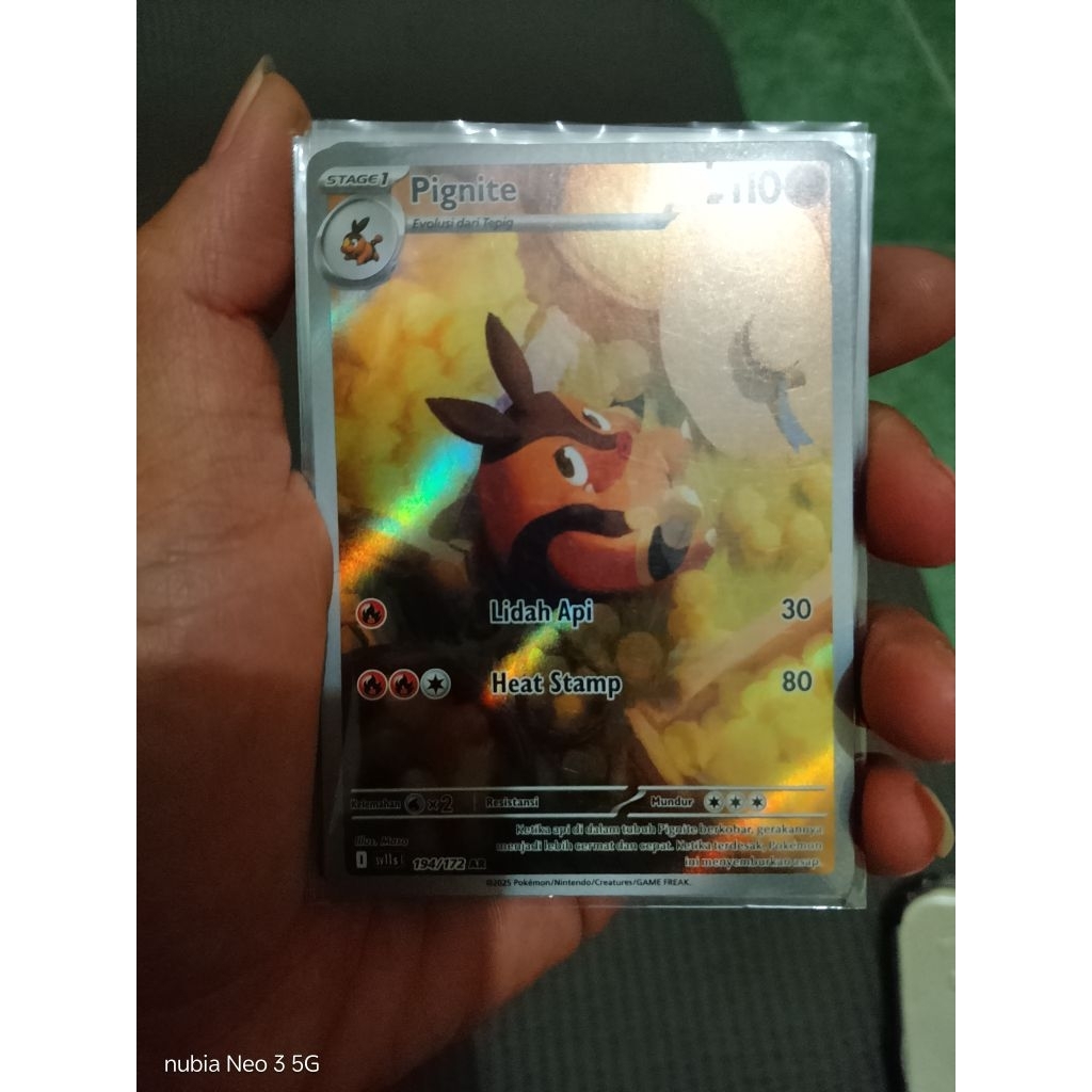 Pokemon Card Game - Pignite AR SV11s