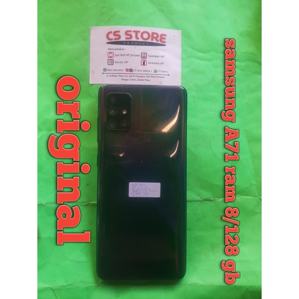 samsung A71 ram 8/128 gb original