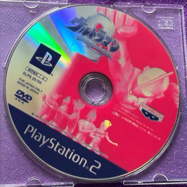 kaset ps2 ori japan ultraman fighting evolution 2