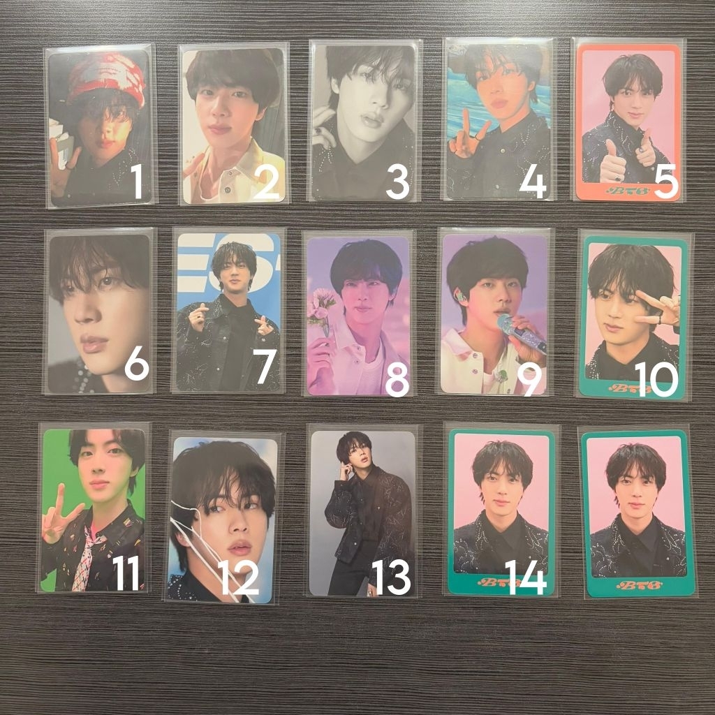 Photocard Official Dicon 101 & 102 JIN BTS