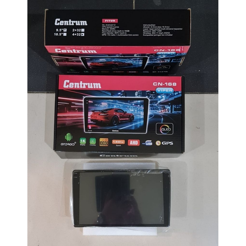 HEAD UNIT ANDROID CENTRUM 9,5INCH RAM 4/32