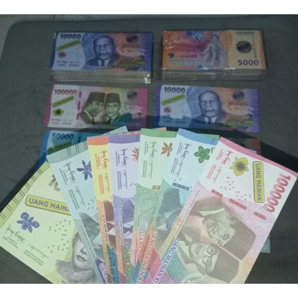 UANG MAINAN EDUKASI ANAK ISI 100 LEMBAR