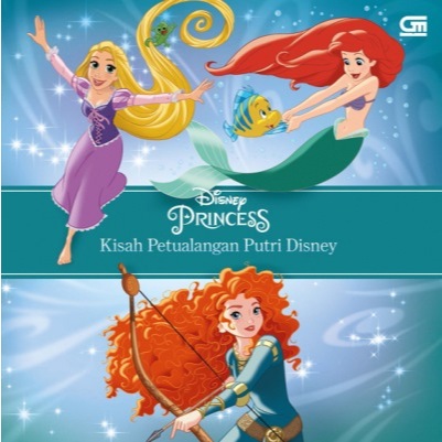 [ORIGINAL] Disney Princess Adventure | Buku Cerita Dongeng Petualangan Putri Disney
