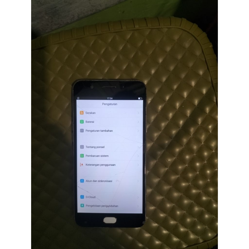 Oppo f1s minus lcd retak layak pakek