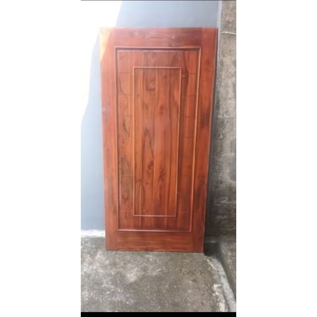 PINTU JATI TEBAL ISIAN 2 CM FINISHING PLITUR / CAT & CLEARCOAT