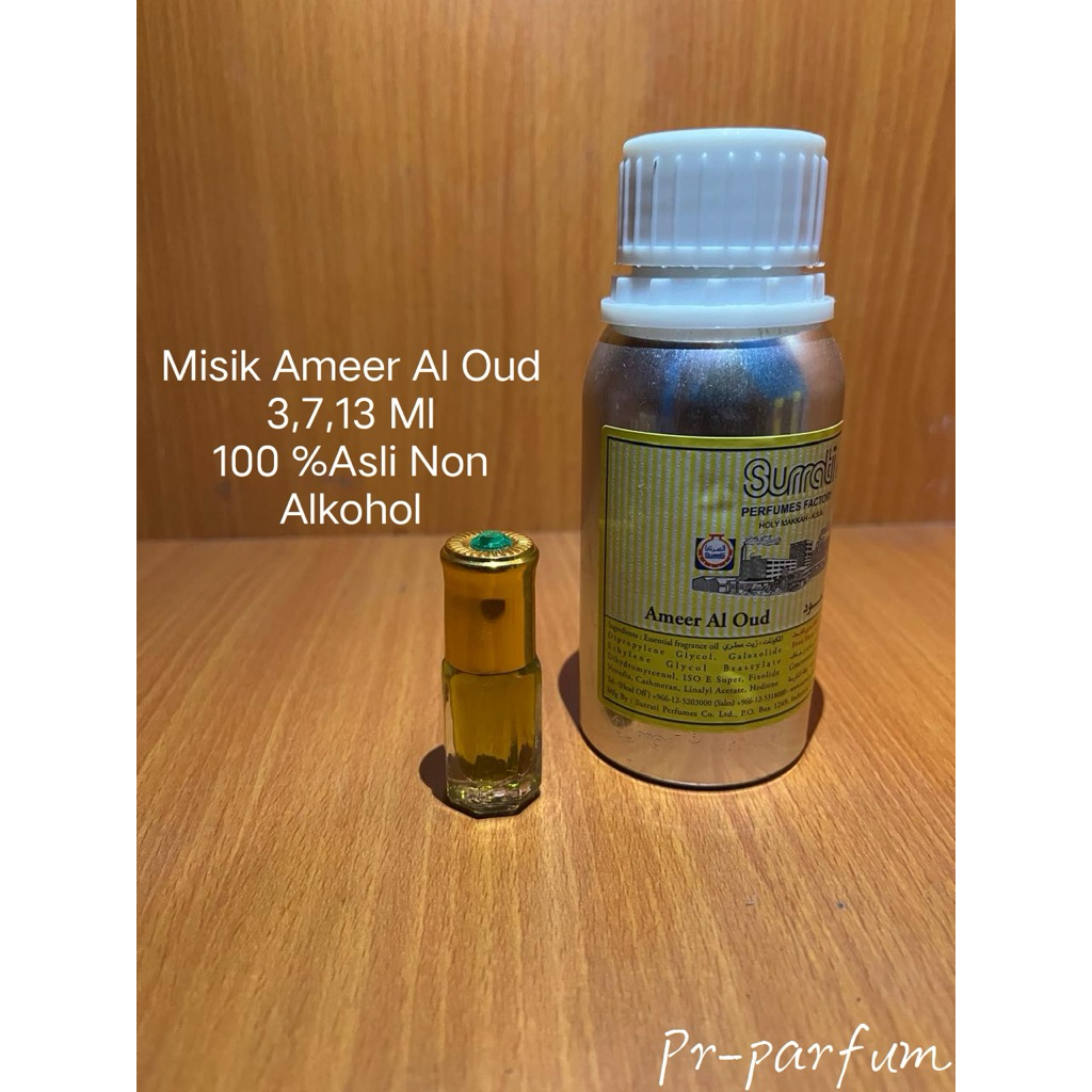 Misik Ameer Al Oud asli 100% Original Non Alkohol